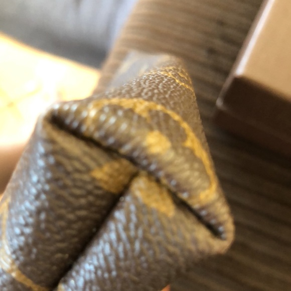 🌸🌸VINTAGE🌸🌸Louis Vuitton Delightful Mini POCHETTE + Bag Charm - Picture 15 of 16